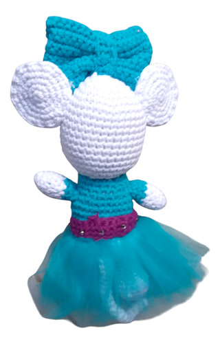 Ratoncita Bailarina Amigurumi