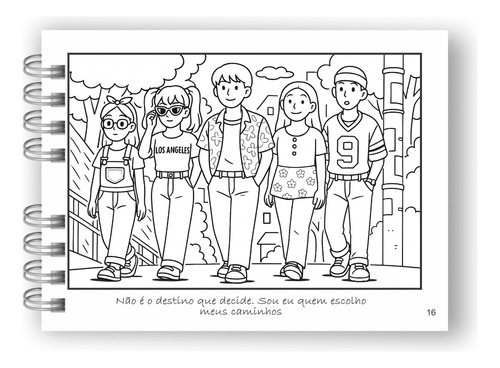 Livro De Colorir Oppa Goods Dorama - Capa Dura Holográfica