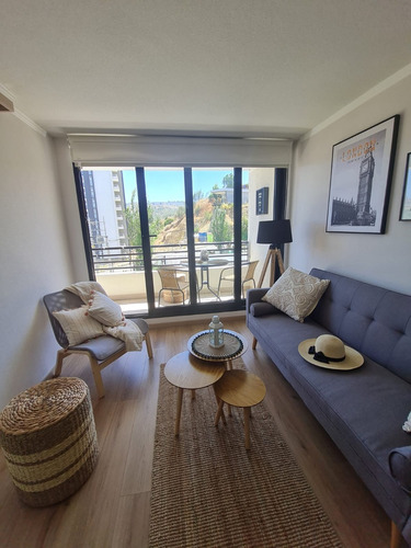 Departamento En Arriendo Amoblado Full Equipado En Viña Del