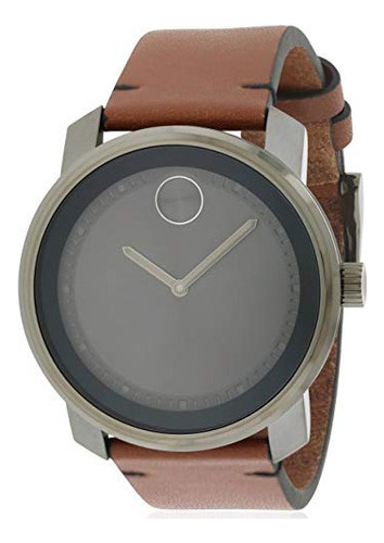 Reloj Movado Negrita Reloj Cuarzo Suizo K1 Cristal 3600366 3