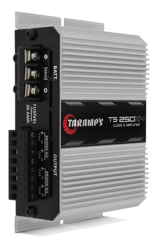 Amplificador Taramps Ts-250 X 4 Canales 250w 2 Ohmios