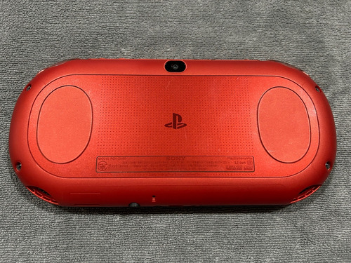 Ps Vita Slim Metallic Red Y 128gb Con Muchos Juegos Rojo (Usado)