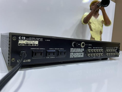 Imagem 5 de 7 de Pre Amplificador Luxman Model C-12