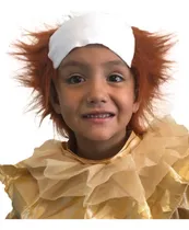 Comprar Peluca It Payaso Pennywise Eso Para Niño Halloween Color Naranja