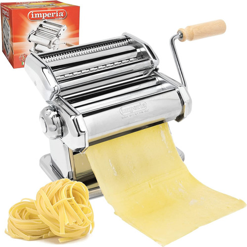 Máquina Para Hacer Pasta Imperia, Manual, Rodillo De 15.2 Cm