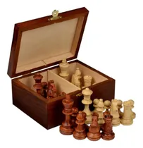 Comprar Piezas De Ajedrez De Torneo Staunton No 6 En Caja De Madera