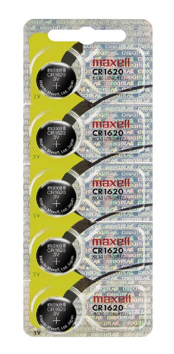 Imagen 1 de 1 de Pila Maxell Cr1620 - X5 Unidades