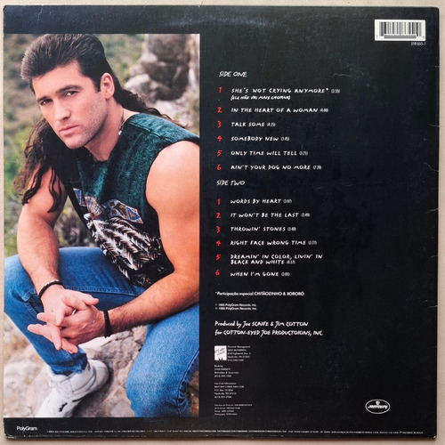 Lp Billy Ray Cyrus It Won't Be The Last Chitãozinho 94 Vinil (Usado)