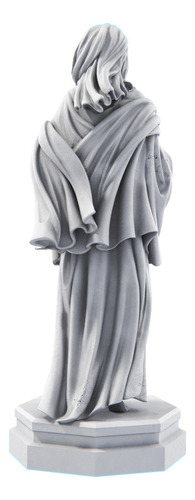 Estátua Religiosa Imagem Maria De Nazaré Cor Cor Mármore
