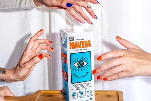 Leite Vegetal Naveia Zero Açucar Zero Lactose Vegan 1lx12 Un
