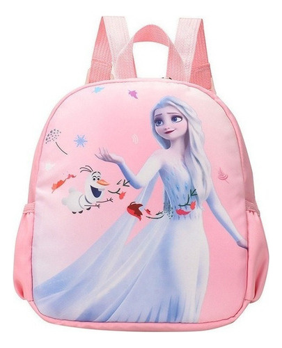 Frozen Elsa Mochila For Niños Kinder Preescolar Impermeable