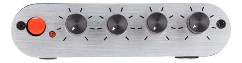 Mezclador De Audio De 4 Canales, Selector De Mezclador De De