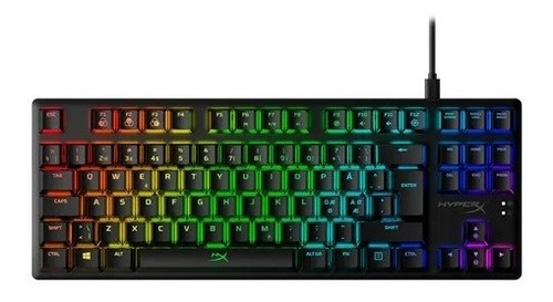 Teclado Gamer Hyperx Alloy Origins Core Red Lineal Us Rgb