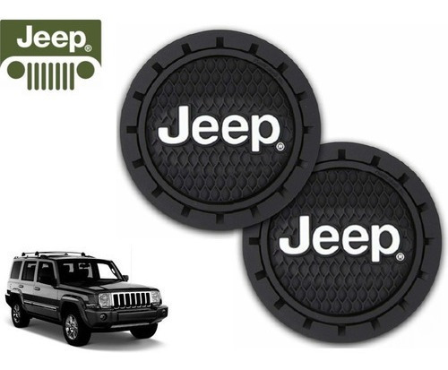 Par Porta Vasos De Auto Universal Jeep Commander 2007