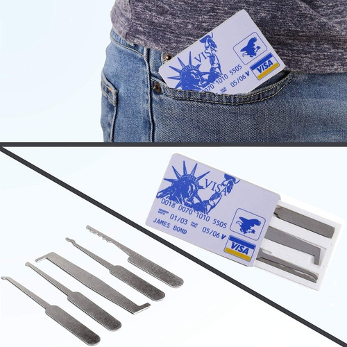 Juego De Herramientas De Cerradura De Puerta Con Cerradura T