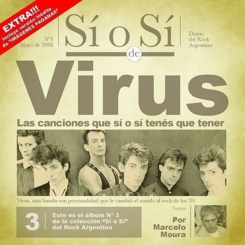 Virus Si O Si Cd Nuevo Y Sellado Musicovinyl
