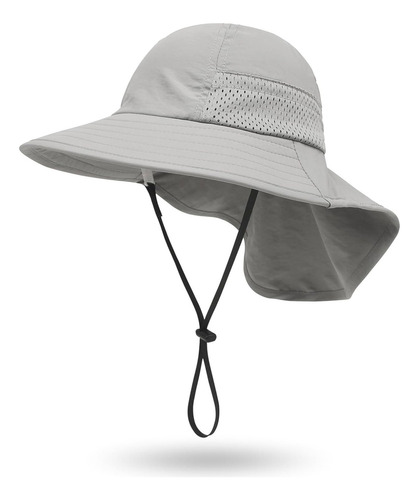 Sombrero Sol Para Niños Y Niñas, Protección Upf 50+, Gorras