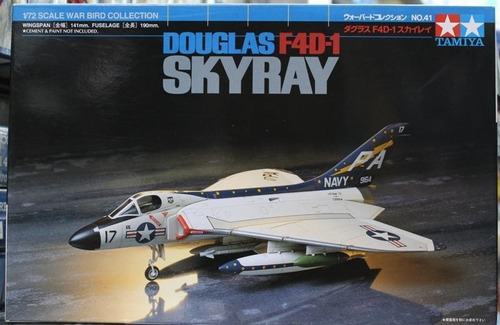  Tamiya Douglas F4d-1 Skyray 60741 1/72 Rdelhobby Mza  