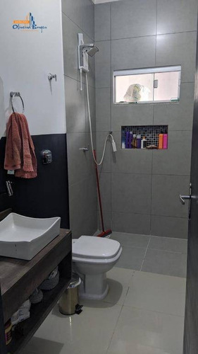 Casa À Venda Por R$240.000 Com Quintal E 2 Quartos No Residencial Arco Íris - Anápolis Go - Ca1666