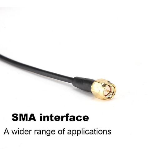 Fm/dab/dab+ Antena De Radio Digital 5m Sma 20db 5v/15ma Adhe