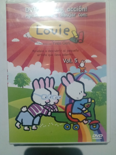 Dvd Louie Vol. 5 Aprendamos A Dibujar Nuevo Sellado