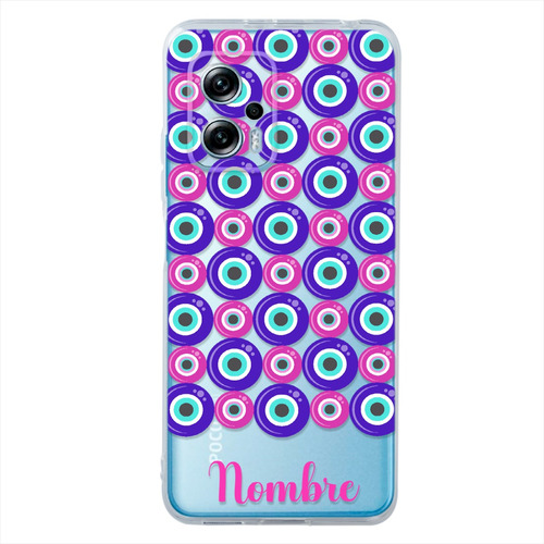 Funda Para Xiaomi Ojo Turco Personalizada Nombre
