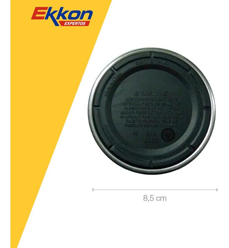 Imagen 5 de 10 de Termo De Acero Inoxidable Coleman 1.2 Lts Azul Pico Matero