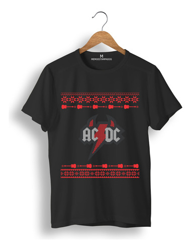 Remera: Ac Dc Ugly Sweater Memoestampados