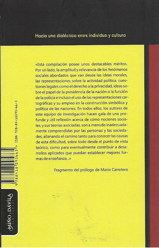 Imagen 2 de 2 de Hacia Una Dialectica Entre Individuo Y Cultura - José Anton