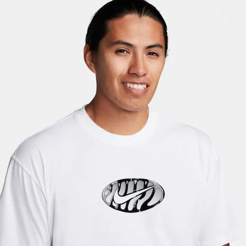 Playera Para Hombre Max90 Nike Sportswear Blanco Fq3752-100