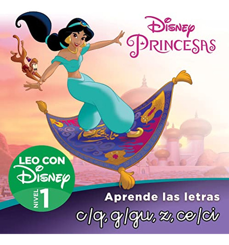 Princesas Disney Leo Con Disney -nivel 1- Aprende Las Letras
