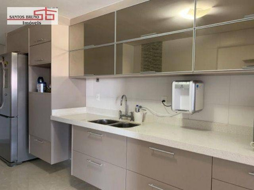 Apartamento Com 3 Dormitórios À Venda, 130 M² Por R$ 1.360.000,00 - Vila Anastácio - São Paulo/sp - Ap3208