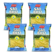 Comprar Kit Com 4 Flocão De Milho 500g São Braz Não Transgênico