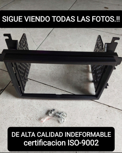 Base Frente Estereo Doble Din Lincoln  Zephyr 2006 2007 2008