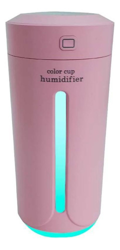 Umidificador De Ambiente Color Cup Humidifier Rosa