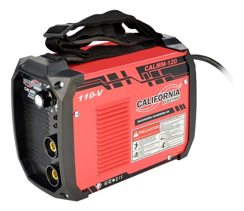 Soldadora Inversora 85 Amp 110 V California Calmm120 Color Rojo Frecuencia S D