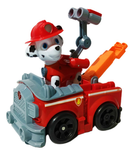 Super Paw Patrol Marshall + Vehículo Juguetería Para Niños