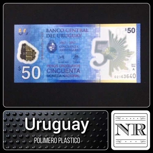 Uruguay - 50 Pesos - Año 2017 - P # N/d