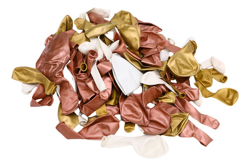 Kit De Guirnaldas De Globos En Forma De Arco De Oro Rosa, Gl