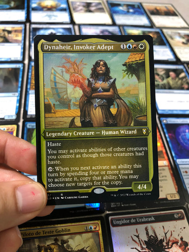 Deck Commander Magos Controle & Dano Magic The Gathering 12 12 Inglês E Português (Usado)
