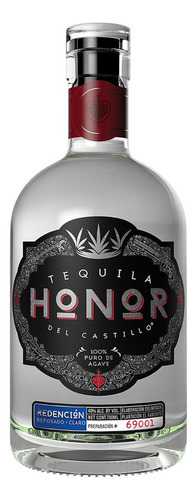 Pack De 2 Tequila Honor Del Castillo Reposado Claro 750 Ml