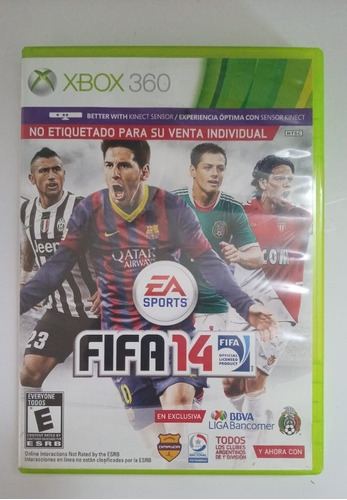 Fifa 14 - Xbox 360 Compatible Con Kinect