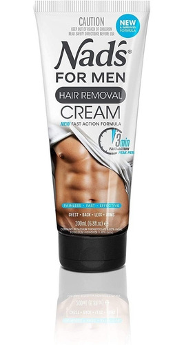 Imagen 1 de 7 de Crema Depilatoria Nads For Men Depilaci - mL a $242