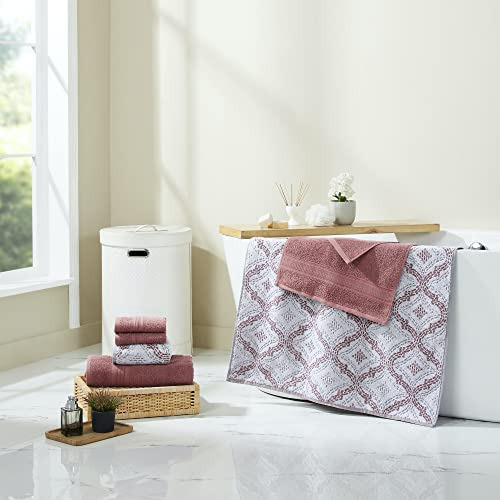 Modern Threads Capri Juego De Toallas Jacquard Teñidas Con H