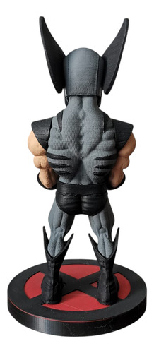 Combo Soportes Para Control O Celular Deadpool Y Wolverine X Gris