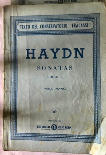 Haydn Sonatas Libro I Para Piano