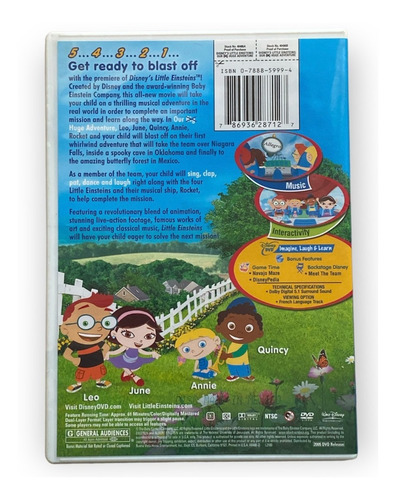 Disney - Little Einsteins: Our Big Huge Adventure (inglés)