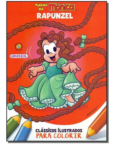 Turma Da Mônica - Clássicos Ilustrados Para Colorir - Rapun