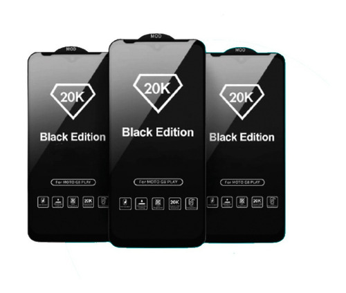 Mica Premium Black Edition 20k Para Samsung A30s/ A50s/ A70