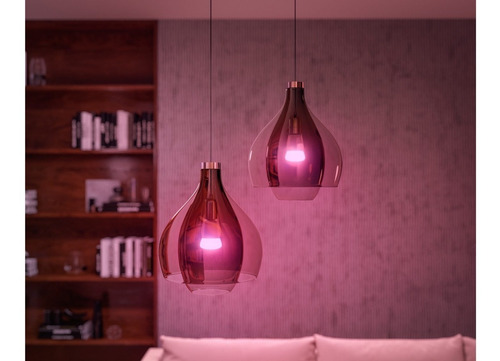 Imagen 5 de 7 de Ampolleta Led Philips Hue 9w E27 Colores Bluetooth Y Zigbee